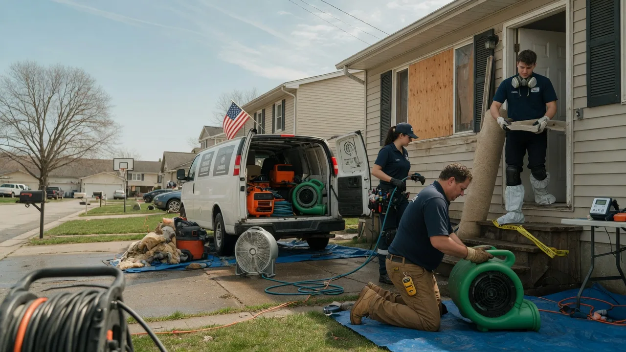 Water Damage Restoration in Crum Lynne, PA near me
